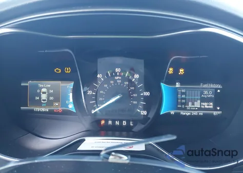 2018 Ford Fusion Hybrid Se z USA, uszkodzony, nr VIN 3FA6P0LU9JR225965